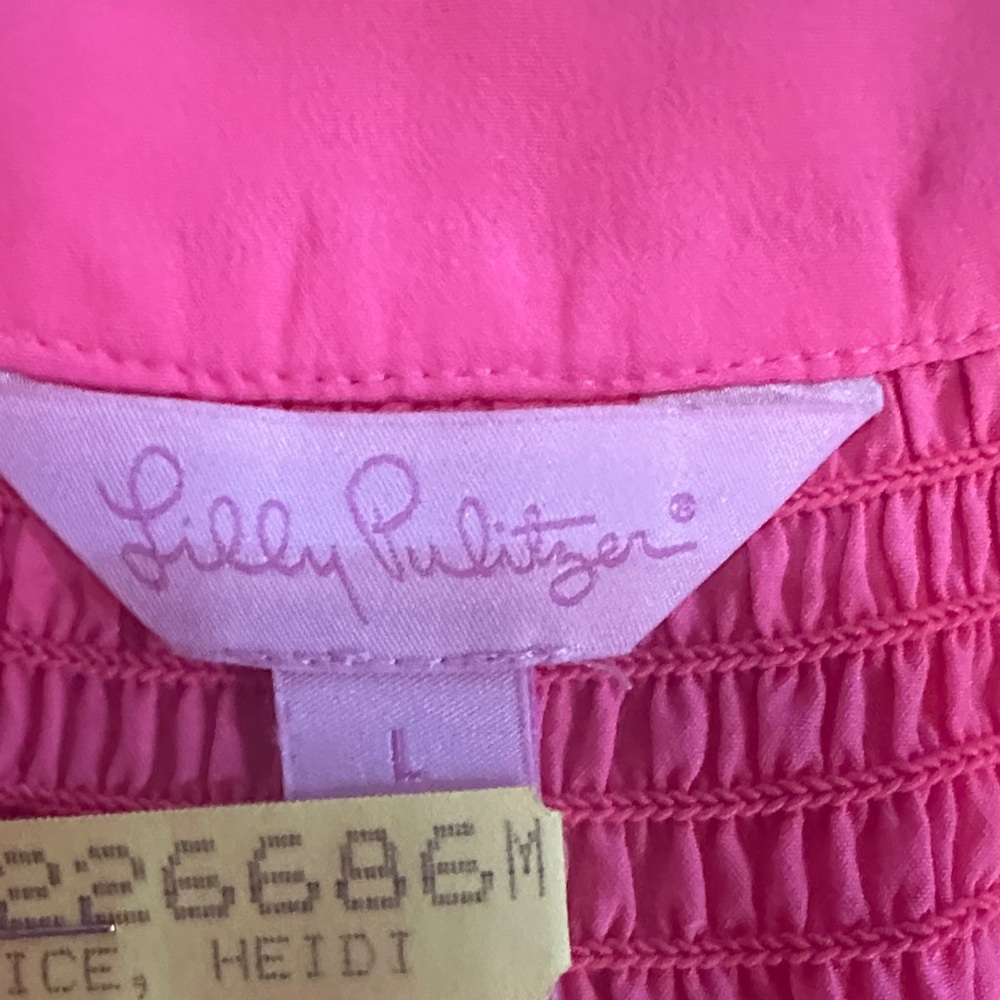 Lilly Pulitzer Vibrant Pink Halter Maxi Dress - Picture 5 of 7